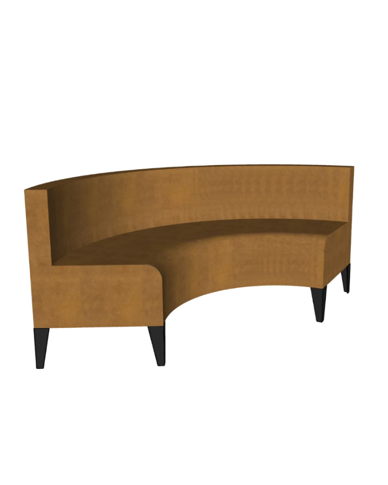 Eettafelbankje Nico rond