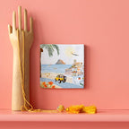 Sfeerimpressie van StoryTiles tegeltje Idyllisch Ibiza.