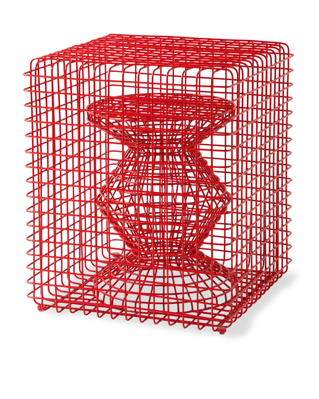 Pols Potten Wire Zig Zag Kruk