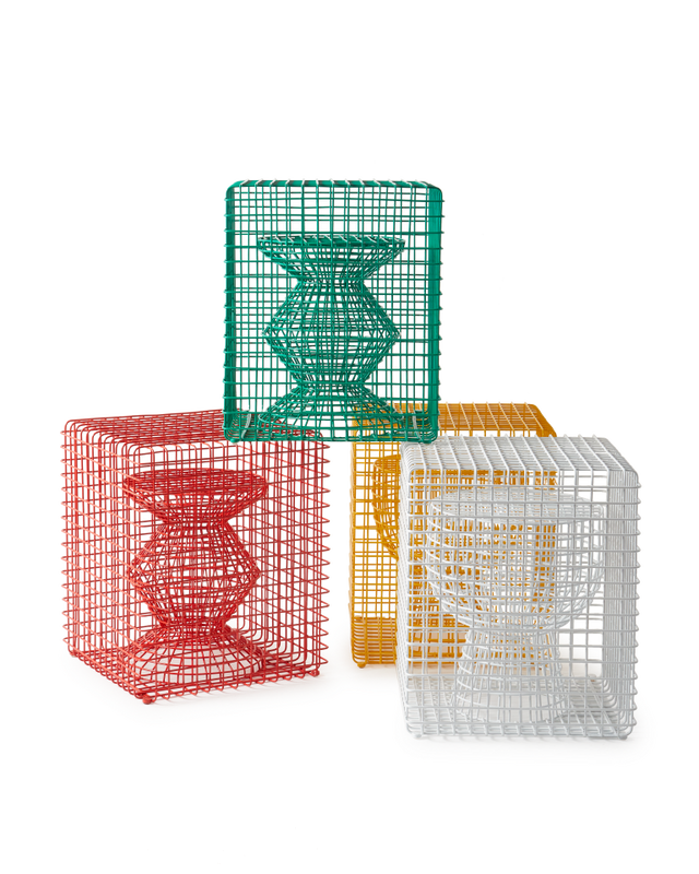 Pols Potten Wire Zig Zag Kruk