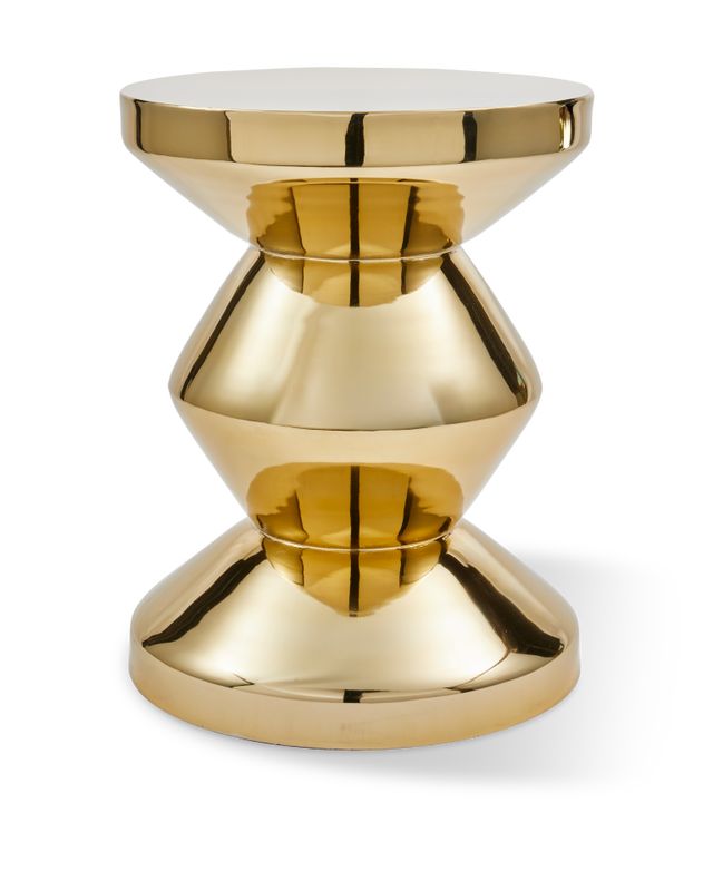 Pols Potten Zig Zag metal stool