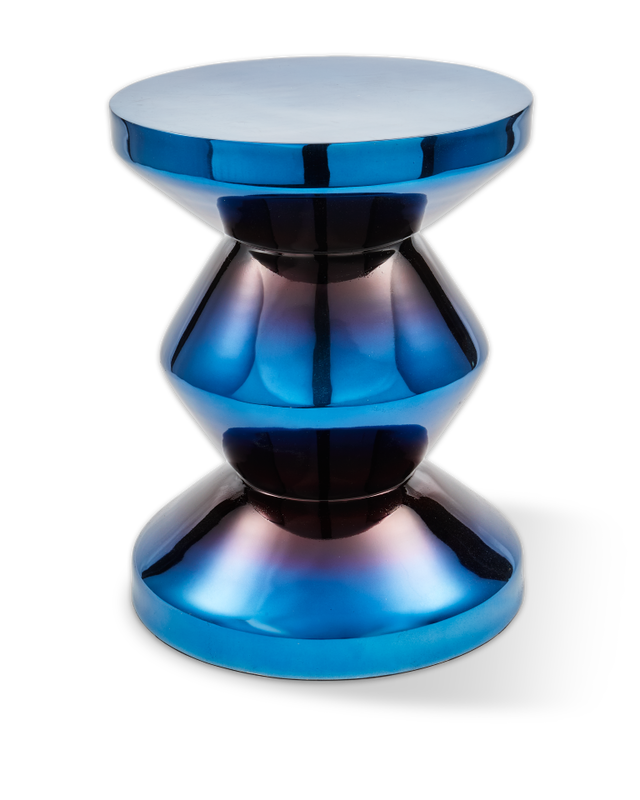 Pols Potten Zig Zag metal stool