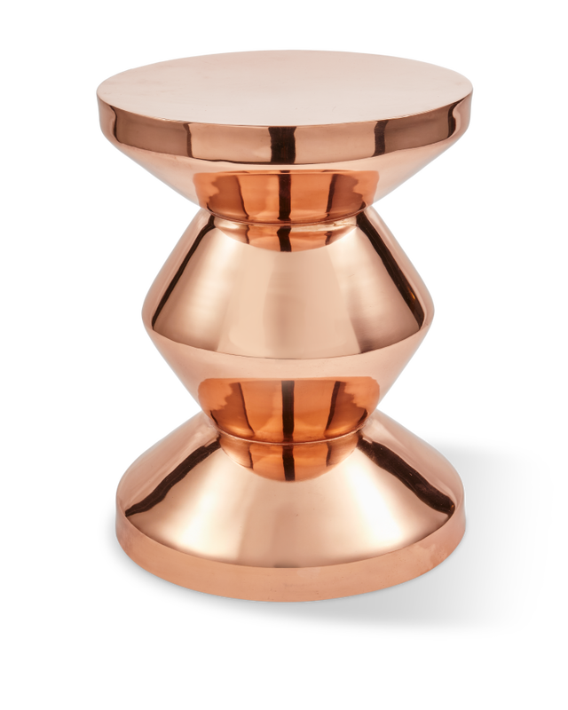 Pols Potten Zig Zag metal stool