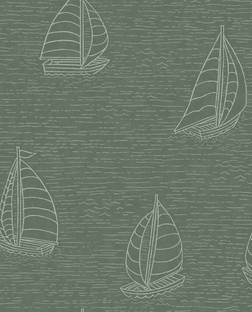 Eijffinger behang Explore Sailboat