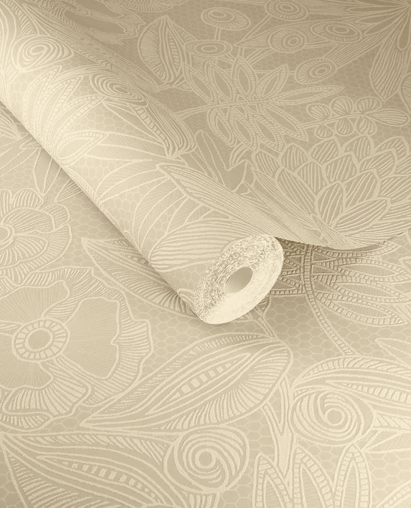 Eijffinger behang Gilded Fiori Pizzo