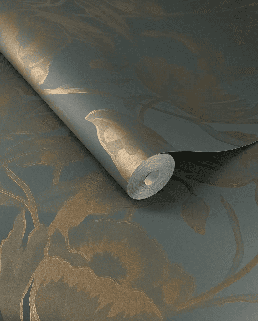 Eijffinger behang Gilded Fiori Ombre