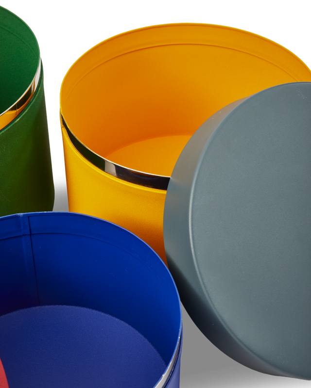 Pols Potten Caps & Jars rond metaal