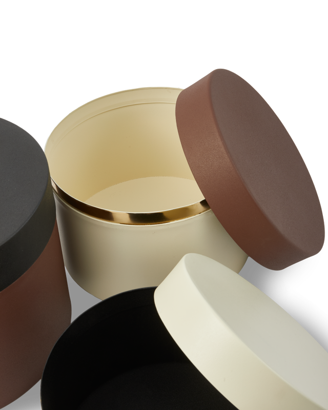 Pols Potten Caps & Jars rond metaal