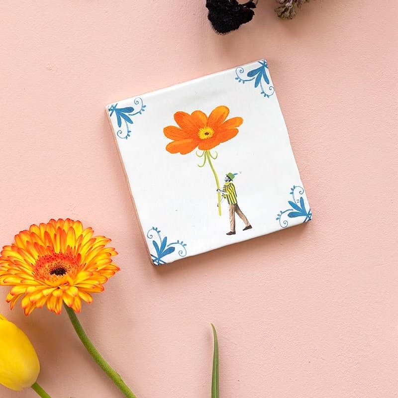 StoryTiles Bringing You a Bloom tegeltje - Kavel 84