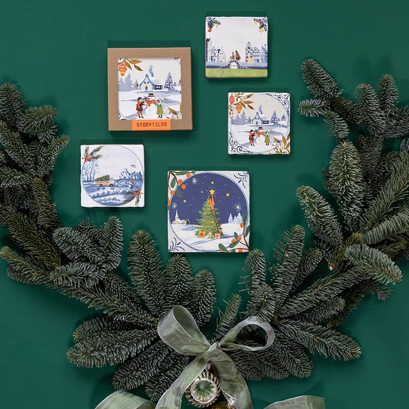 Storytiles All I Wish For Christmas tegeltje