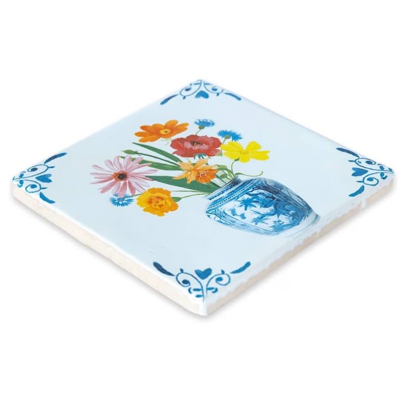 StoryTiles A Vase with Love & Bliss tegeltje - Kavel 84