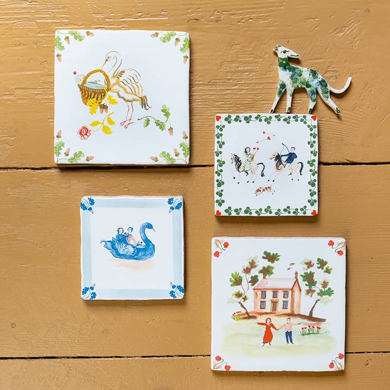 StoryTiles De Liefde Achterna tegeltje
