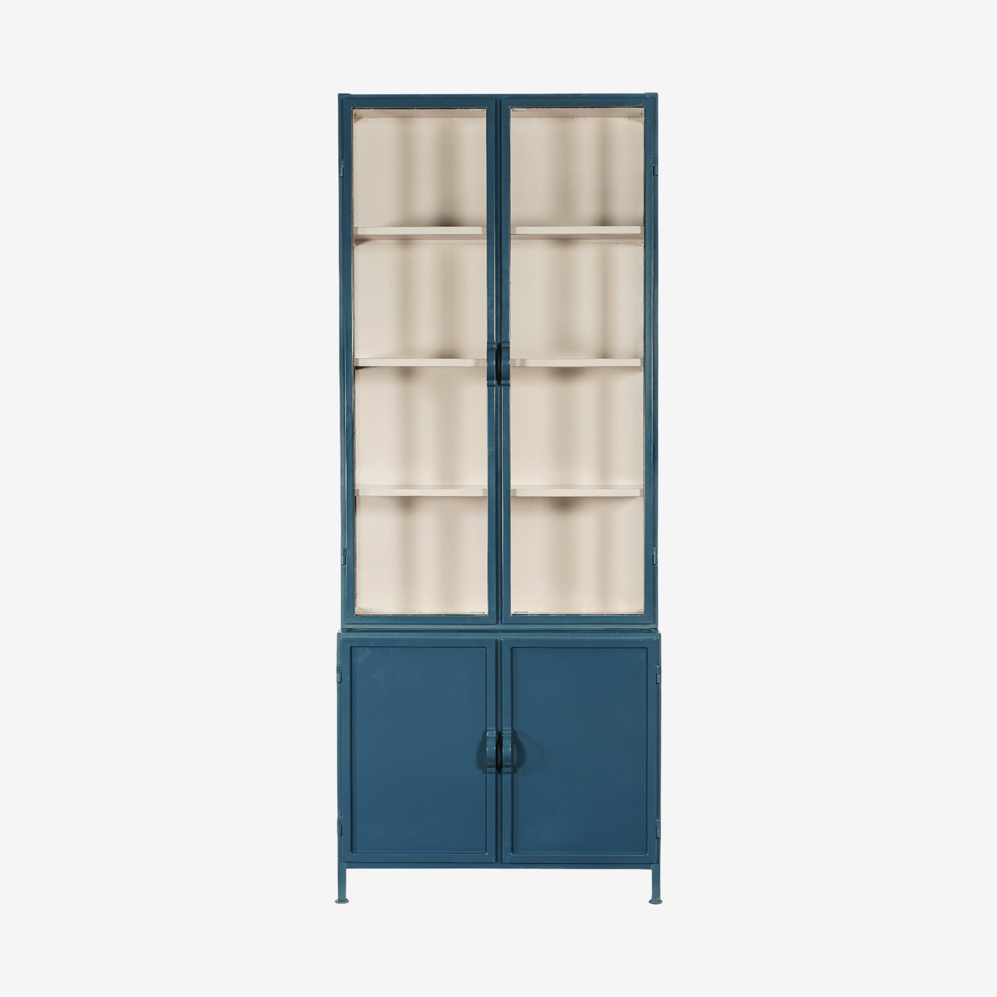 New Routz vitrinekast Detroit M  in de kleur blauw