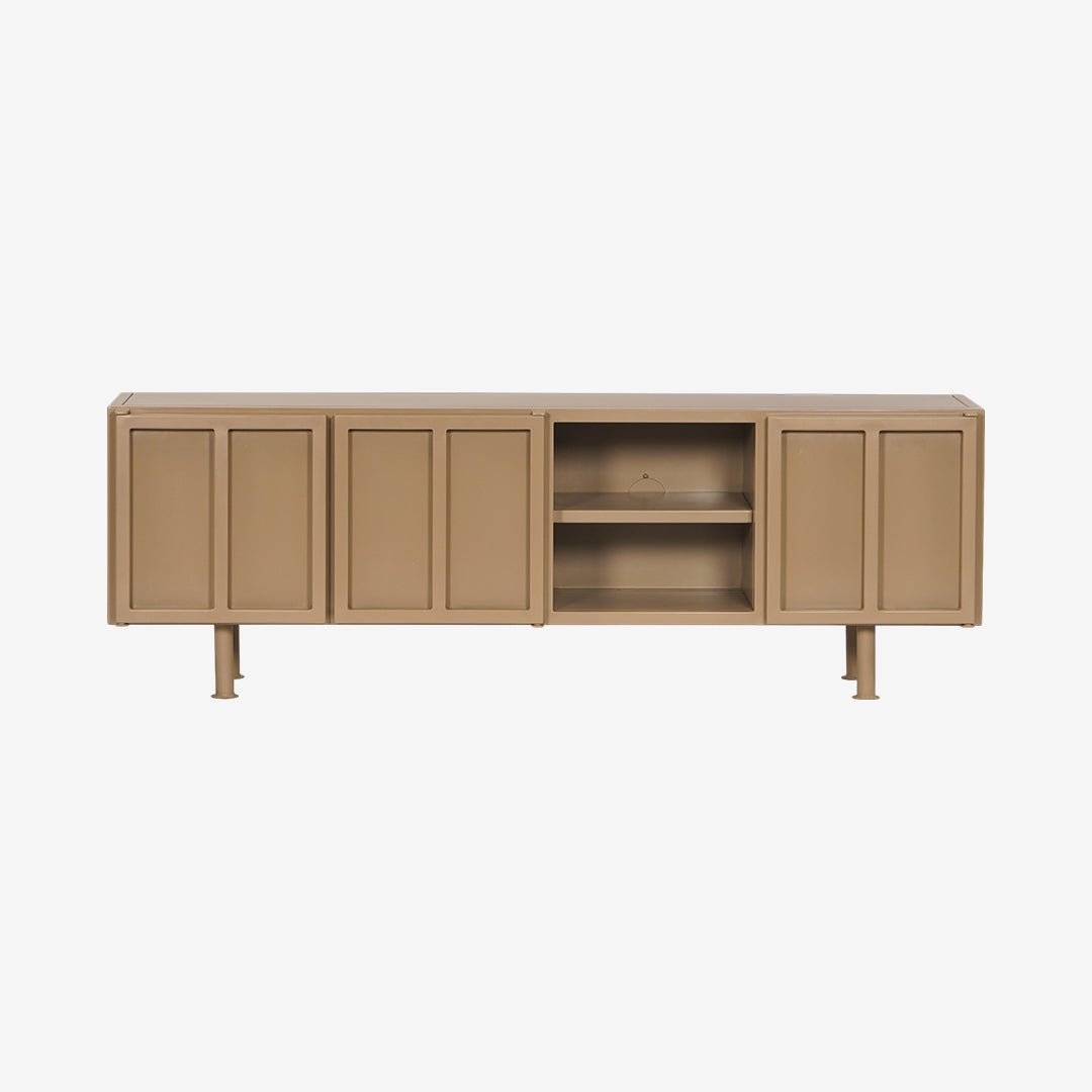 New Routz tv-dressoir Calgary in de kleur cappuccino, vooraanzicht