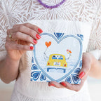 StoryTiles Just Married, Off We Go tegeltje - Kavel 84