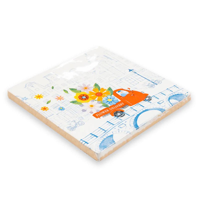 StoryTiles Flower Delivery tegeltje - Kavel 84