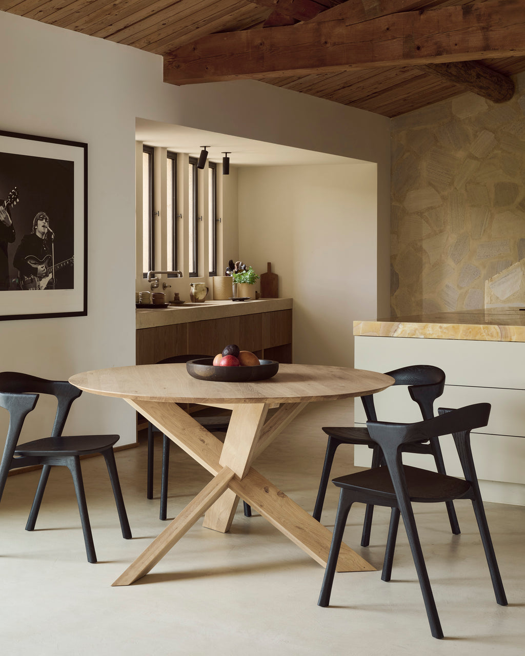 Ethnicraft Circle eettafel