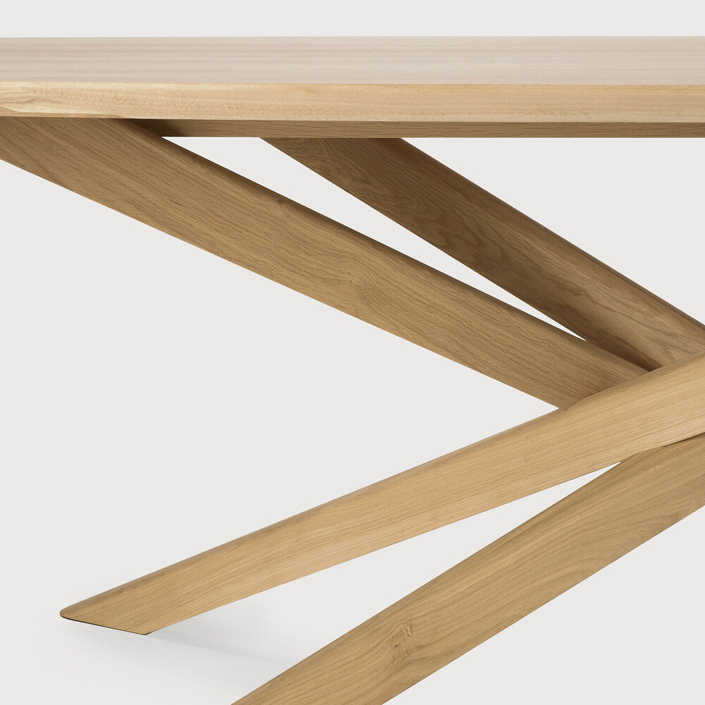 Ethnicraft Eettafel Mikado rechthoekig