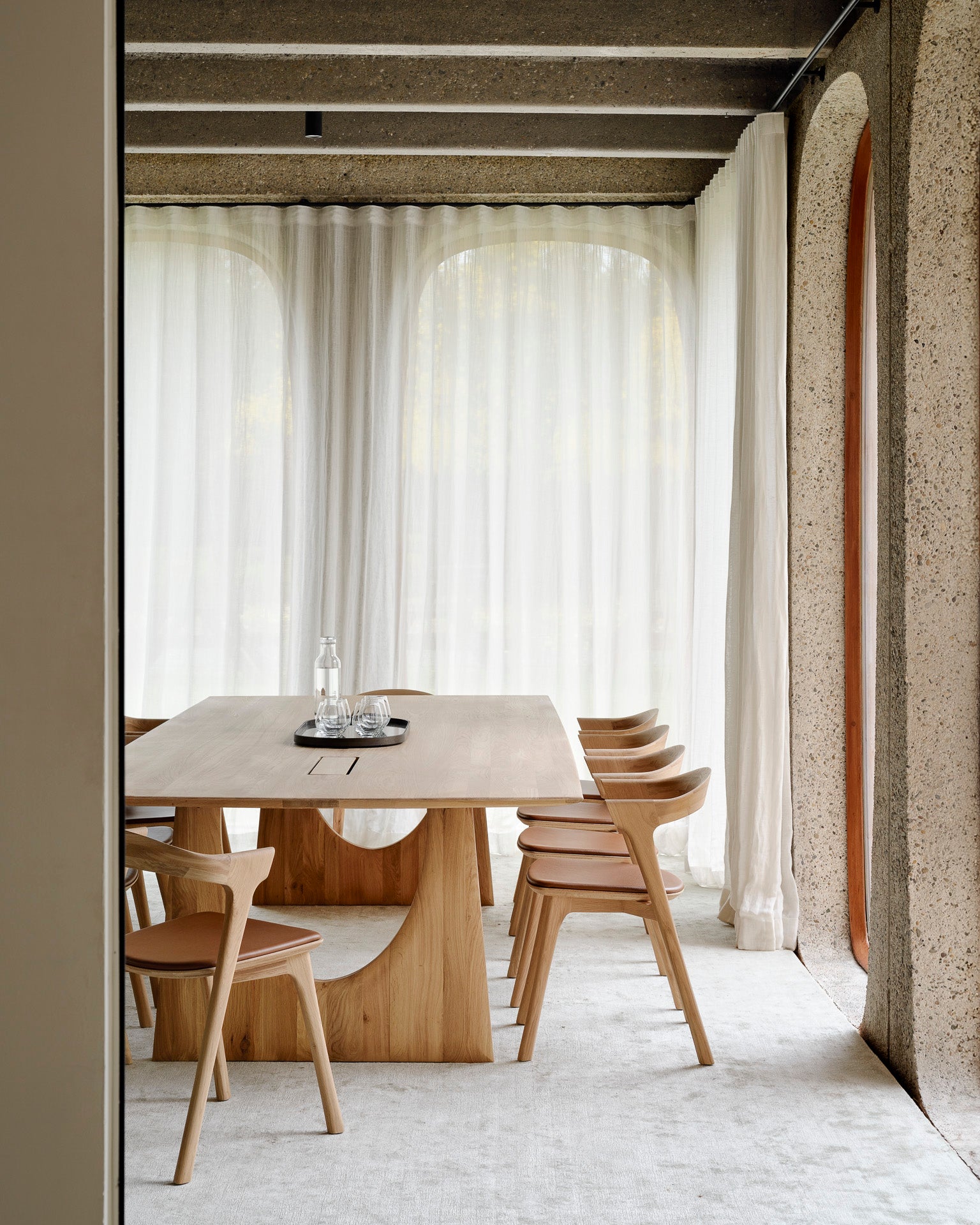 Ethnicraft Geometric vergadertafel