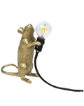 Seletti mouselamp staand goud