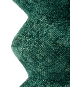 Pols Potten Greenish Soft Zig Zag stool