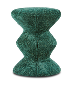 Pols Potten Greenish Soft Zig Zag stool