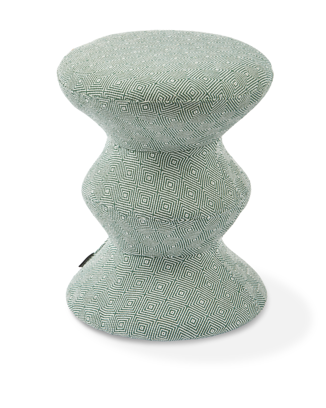 Pols Potten Squared Soft Zig Zag stool