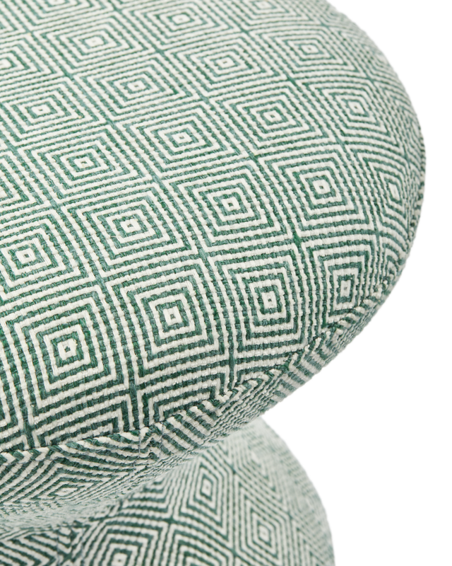 Pols Potten Squared Soft Zig Zag stool
