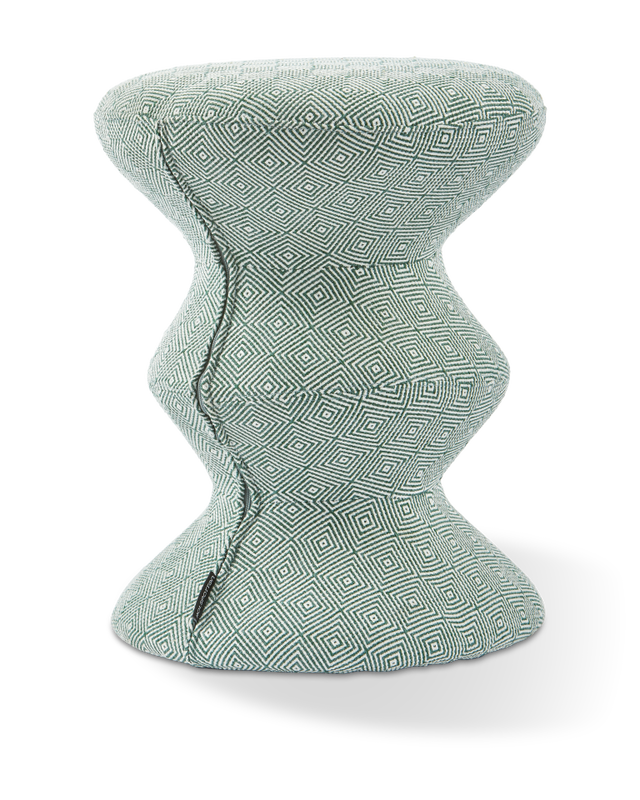 Pols Potten Squared Soft Zig Zag stool