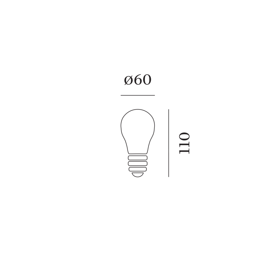 Wever & Ducré A60 LED lamp