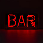 Glazen Neon Sign BAR - Kavel 84