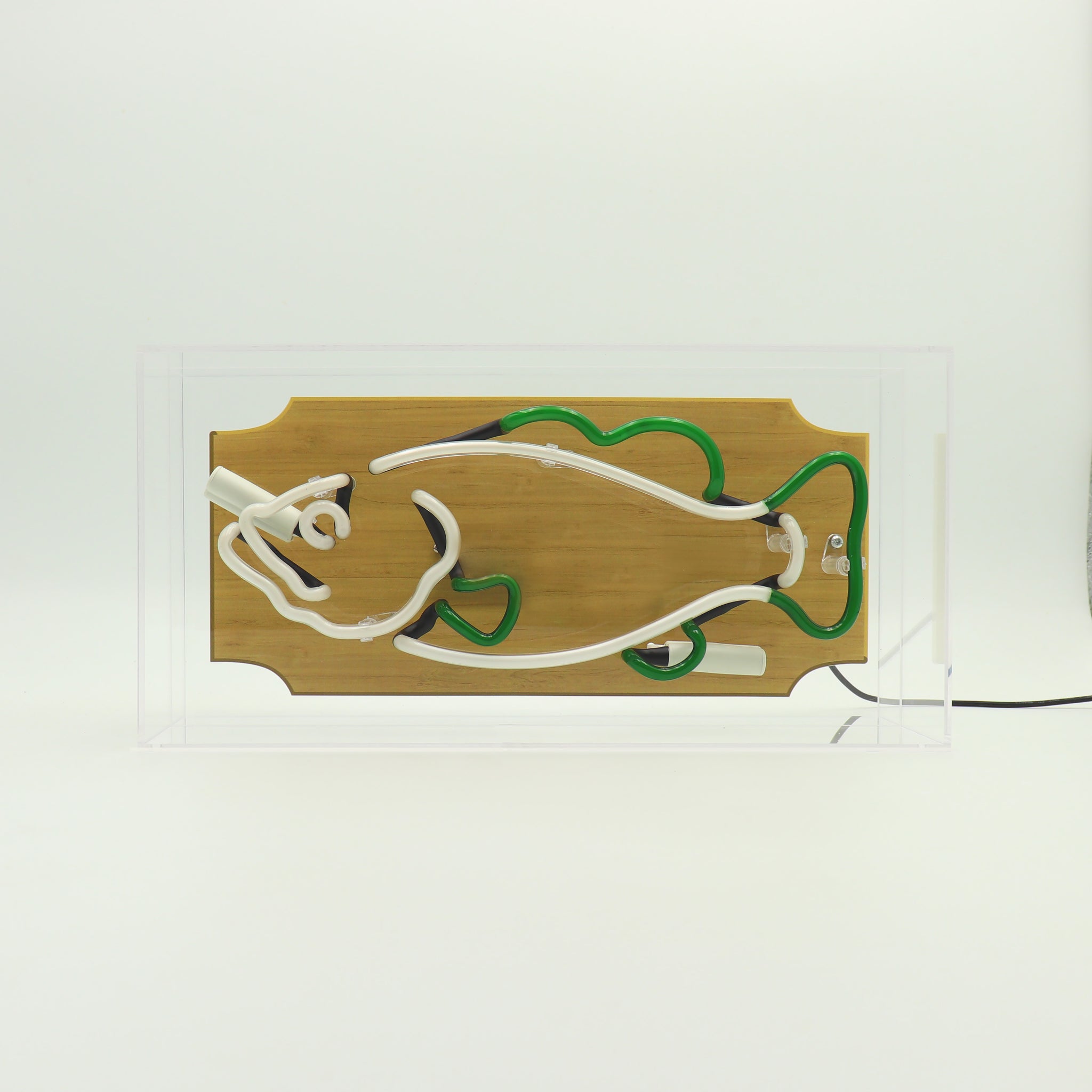 Glazen Neon Sign Fish - Kavel 84