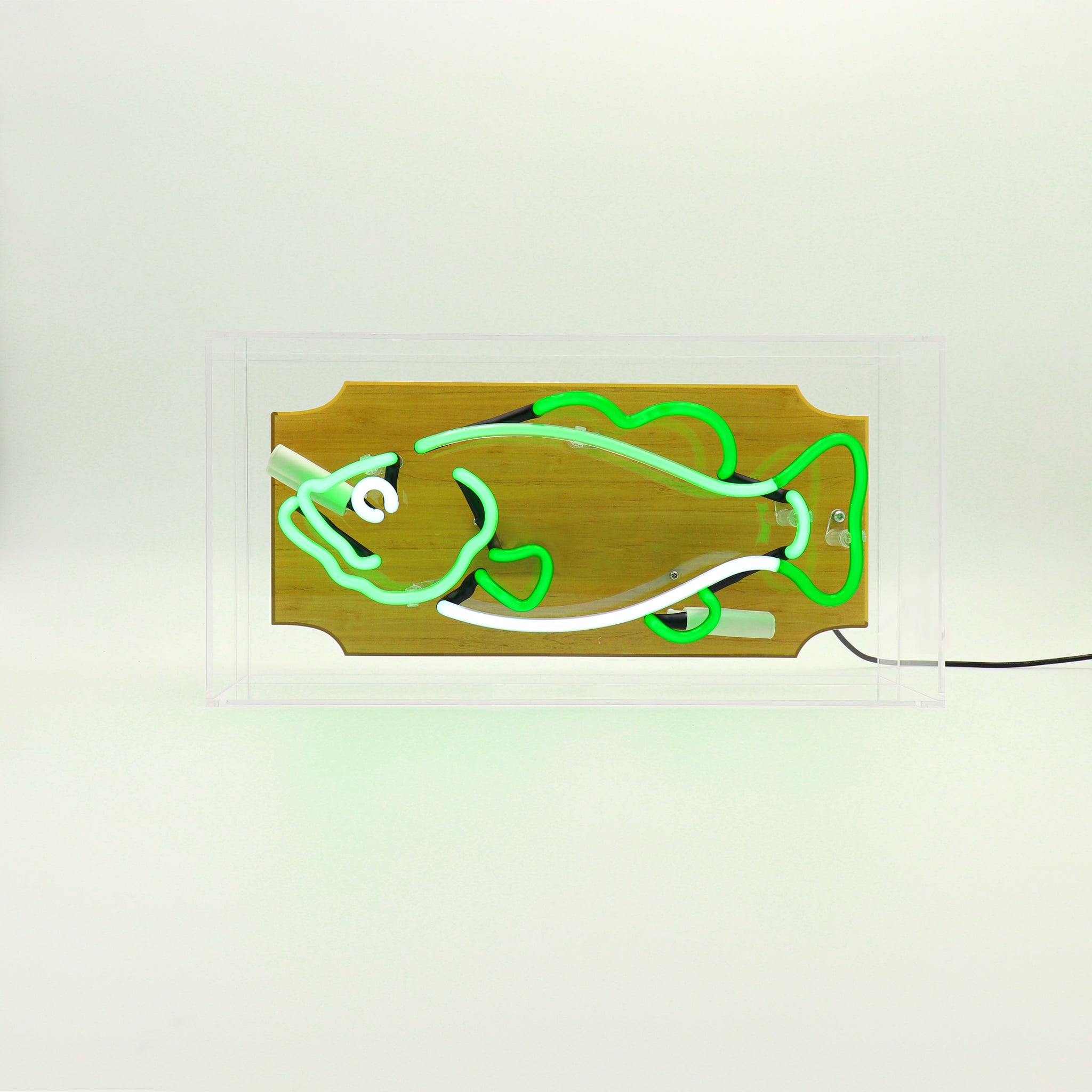Glazen Neon Sign Fish - Kavel 84