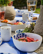 Heinen Delfts Blauw Blauw Bloesem schaal - Kavel 84