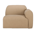 Ethnicraft Bulky modulaire sofa zitbank met linkerarm - Kavel 84