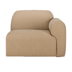 Ethnicraft Bulky modulaire sofa zitbank met linkerarm - Kavel 84