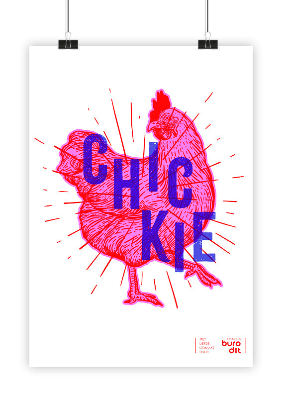 Buro Dit Chickie poster