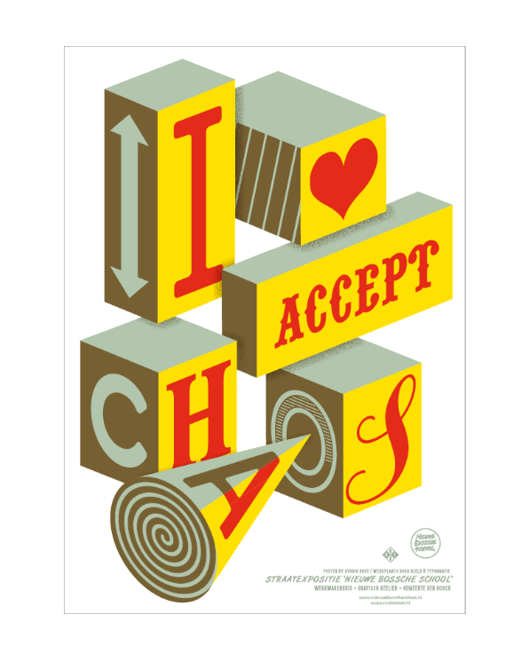 Poster I Accept Chaos