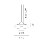 Wever & Ducré CLEA hanglamp