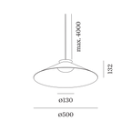 Wever & Ducré CLEA hanglamp