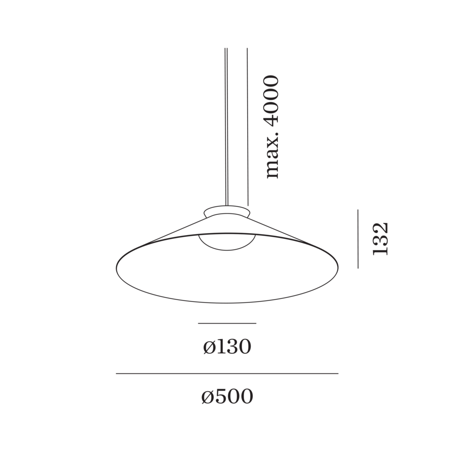 Wever & Ducré CLEA hanglamp