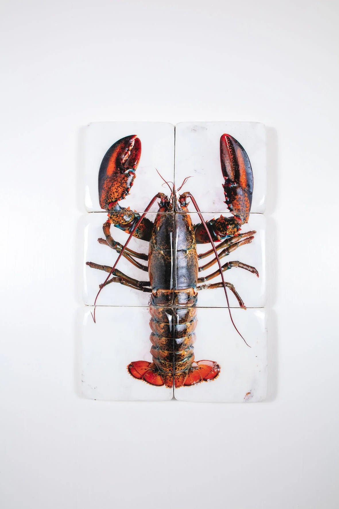 StigerWoods wooden tile Canner Lobster on Ice