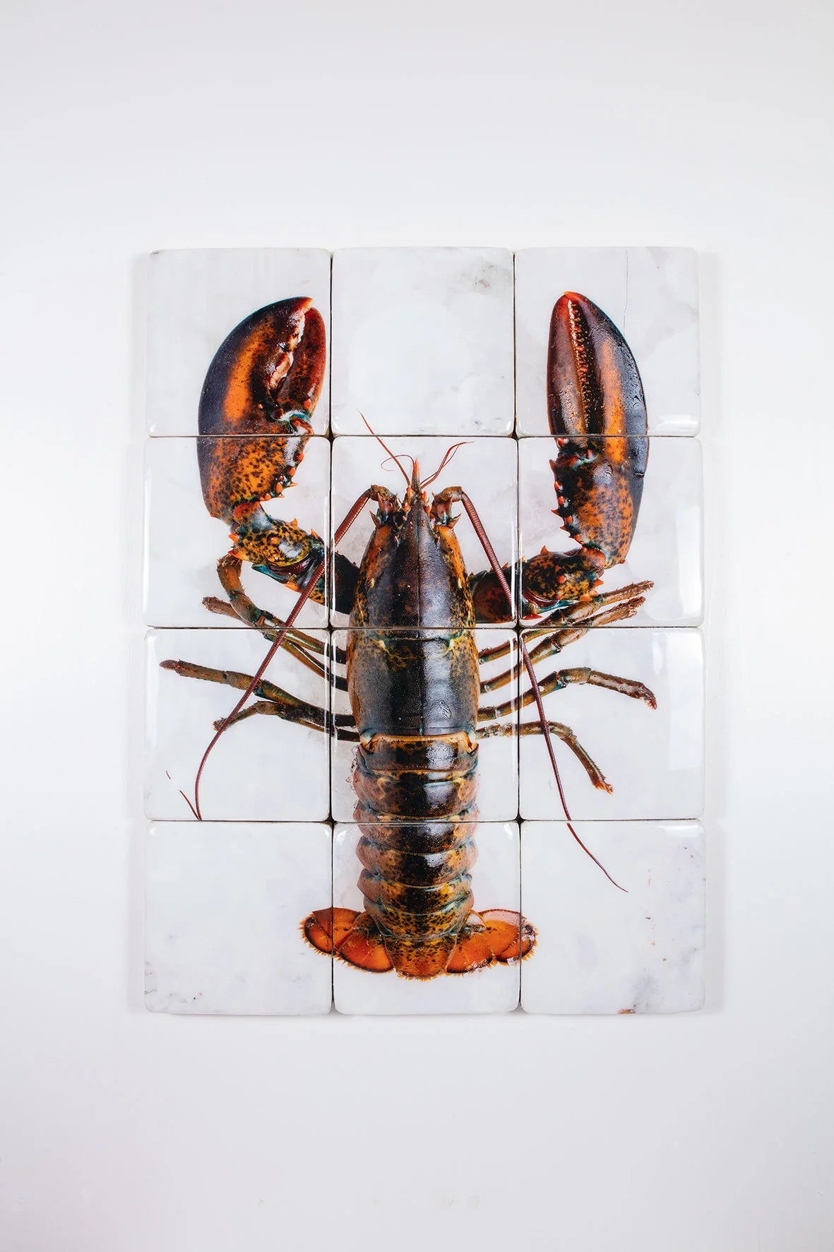 StigerWoods wooden tile Canner Lobster on Ice