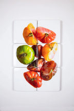 StigerWoods wooden tile Coloured Tomatoes