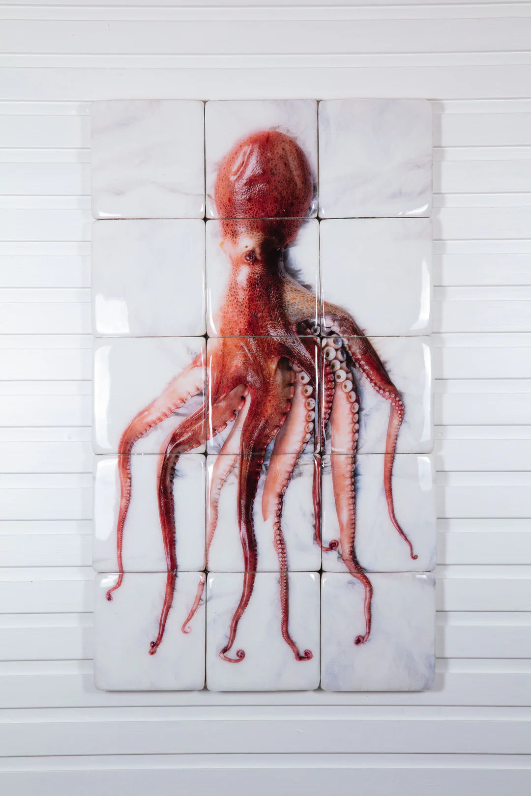 StigerWoods wooden tile Cooked Portuguese Octopus