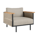 Ethnicraft Corbey outdoor loungestoel - Kavel 84