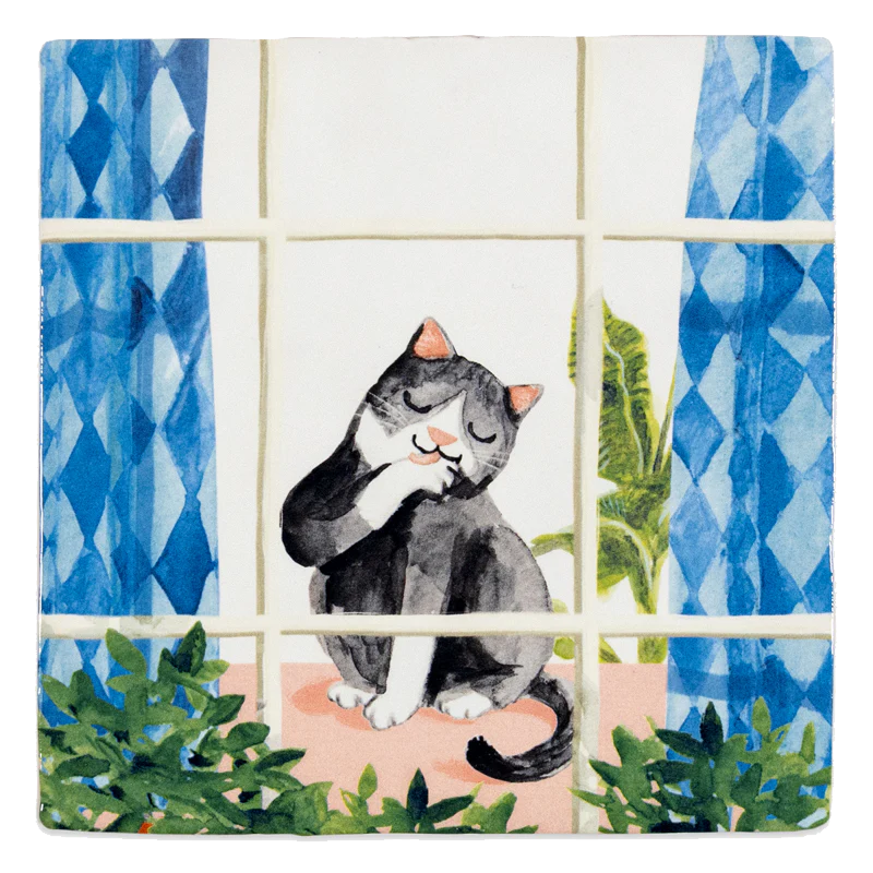 StoryTiles Cosy Cat tegeltje