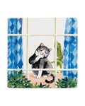 StoryTiles Cosy Cat tegeltje