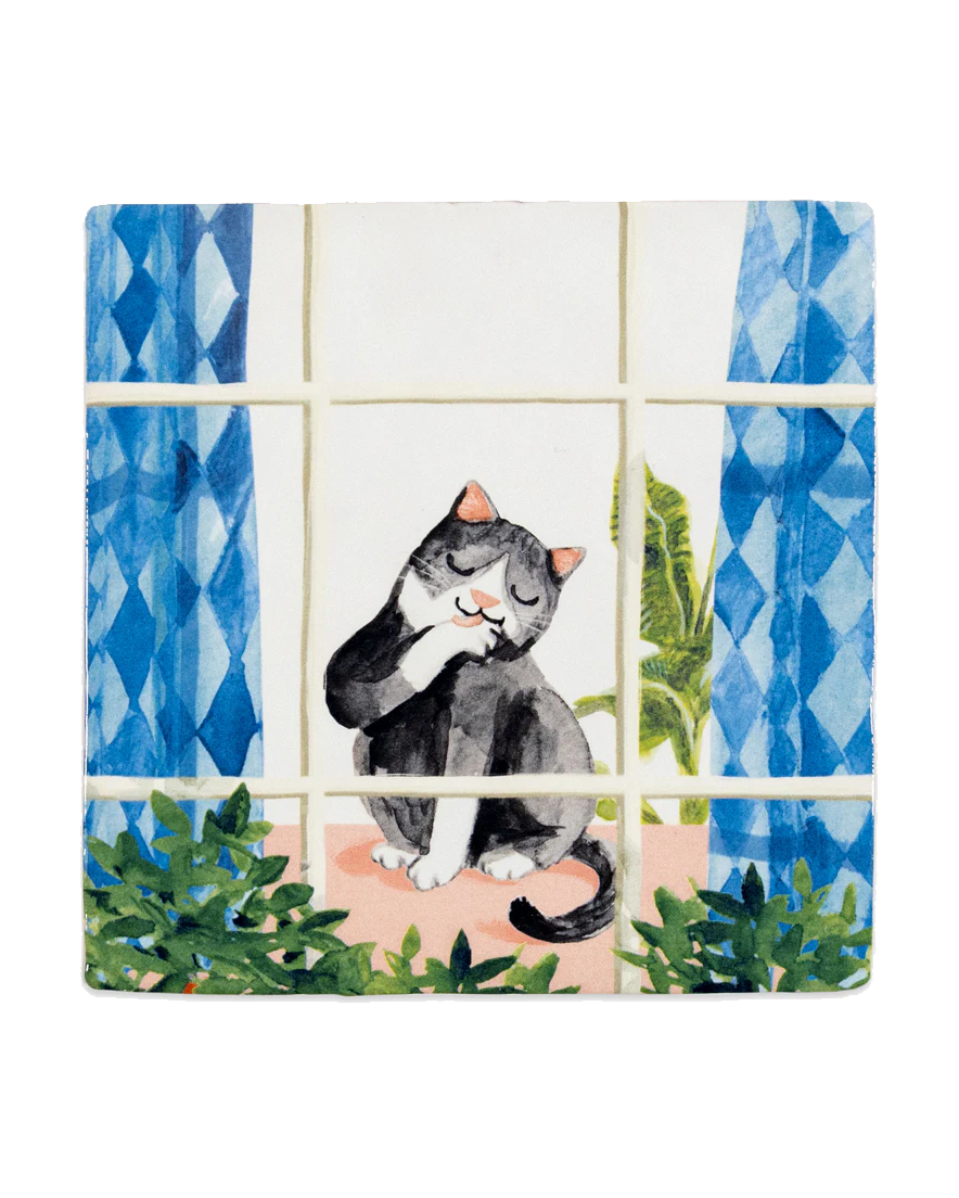 StoryTiles Cosy Cat tegeltje