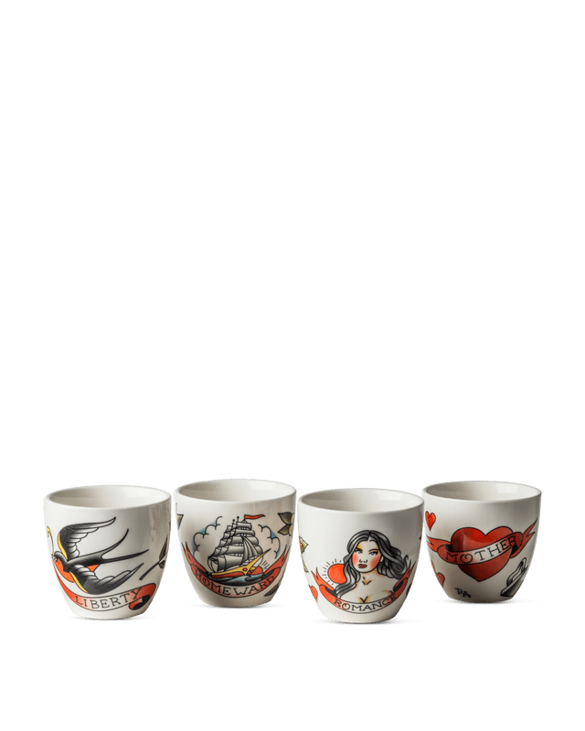 Pols Potten x Robert Aalbers Tattoo bekers - Kavel 84